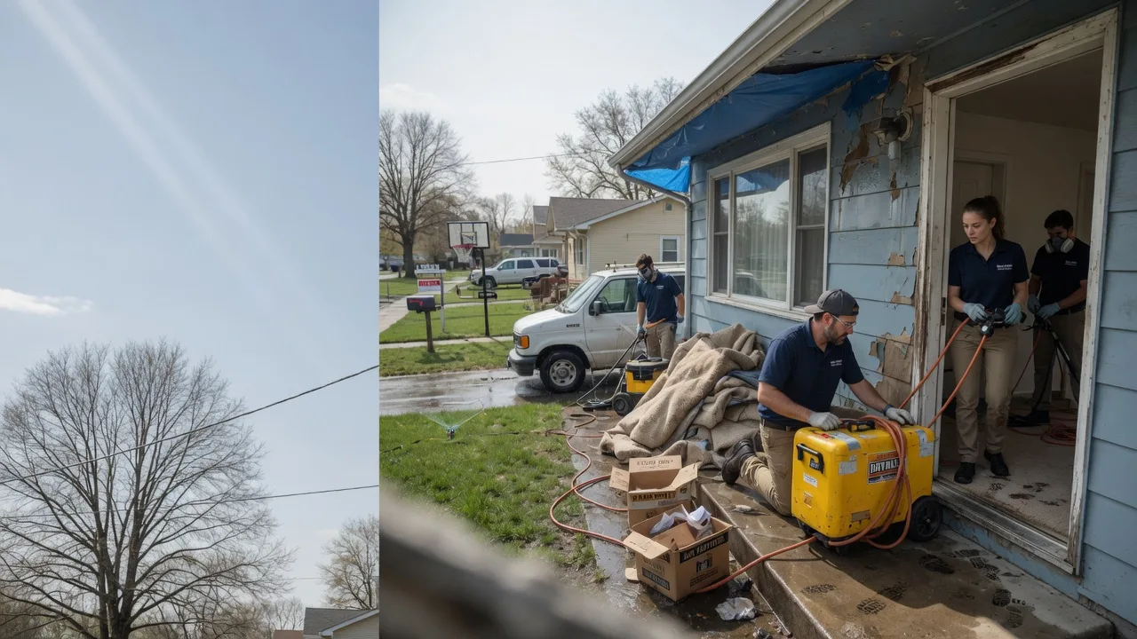 Basement Flood Cleanup in New Ulm, MN near me